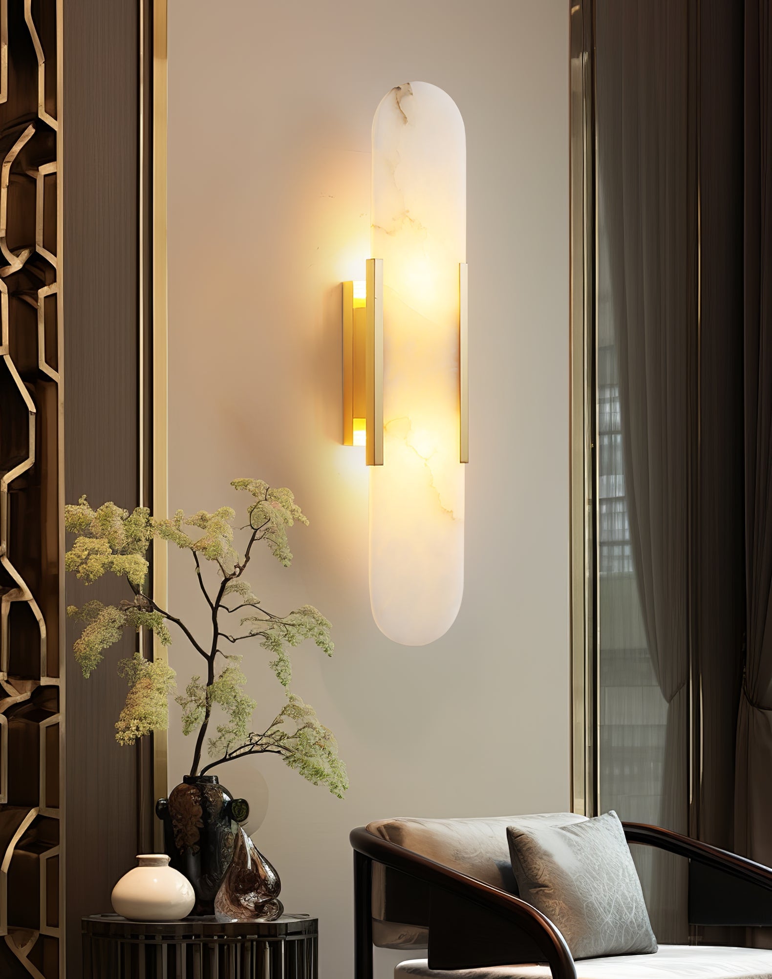 Yaria Oblong Wall Light