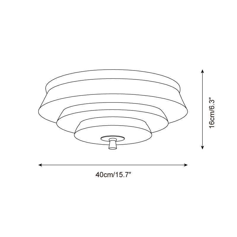 Melza Layered Ceiling Light