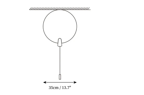 Brizon Balloon Ceiling Light