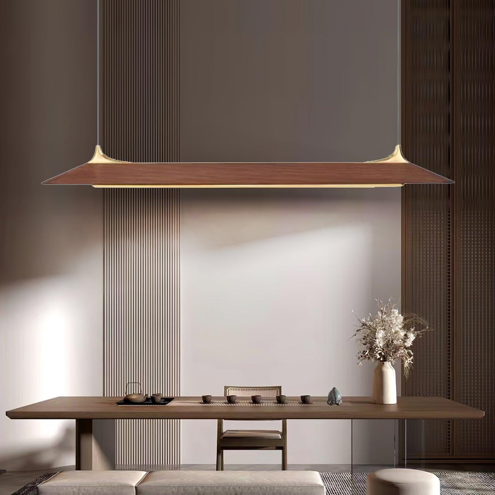 Monegga Wooden Pendant Light