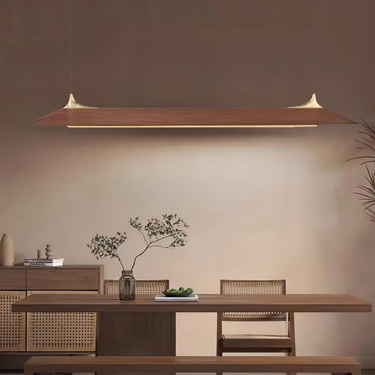 Monegga Wooden Pendant Light