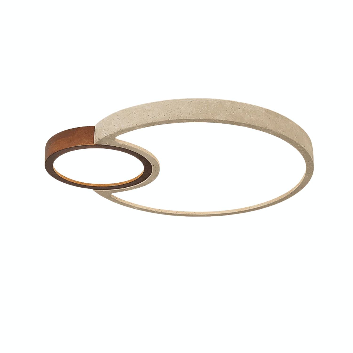 Torev Travertine Ceiling Light