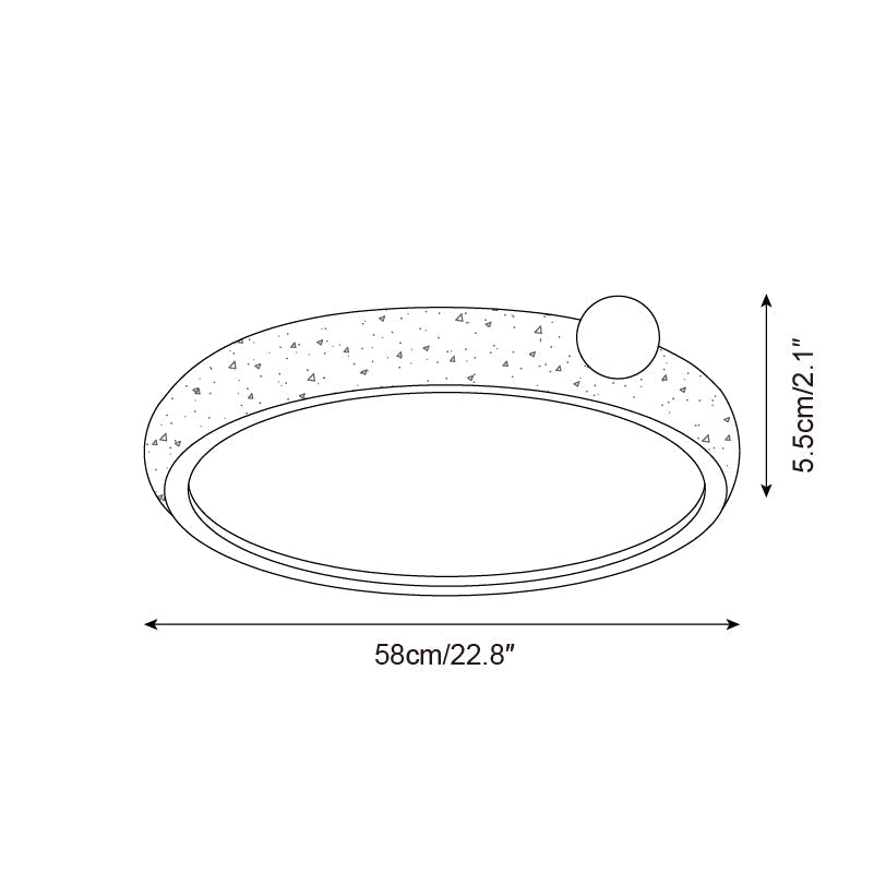 Meteza Ceiling Light