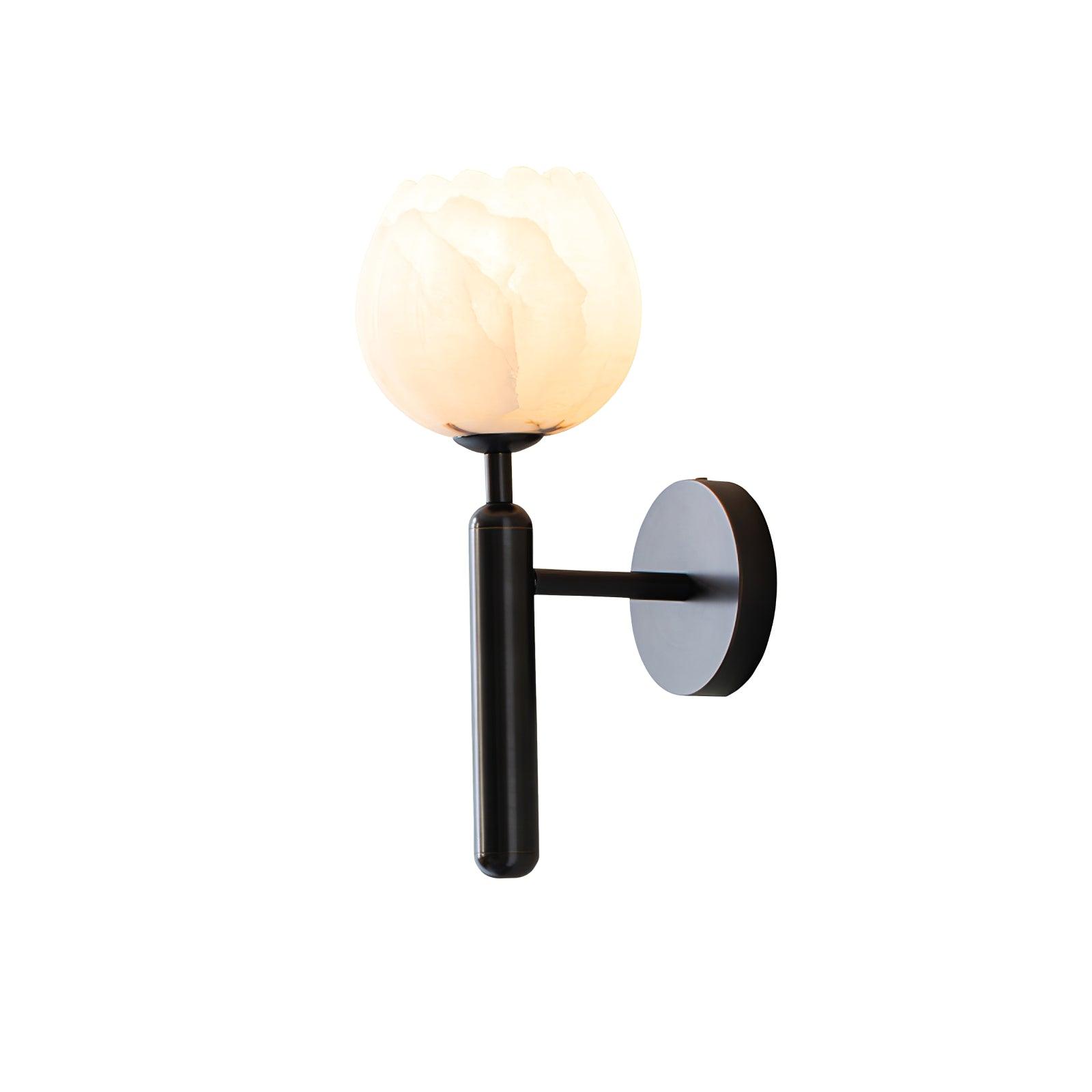 Loza Flower Albaster Wall Light