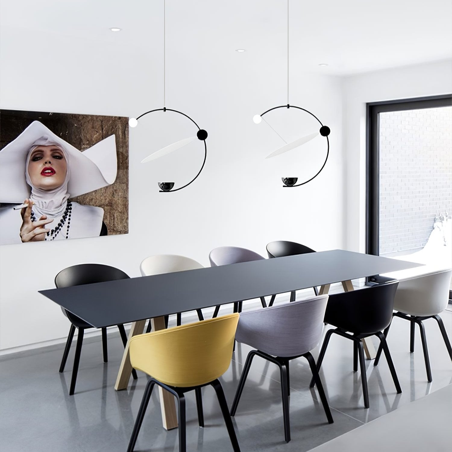 Meliza Disc Pendant Light