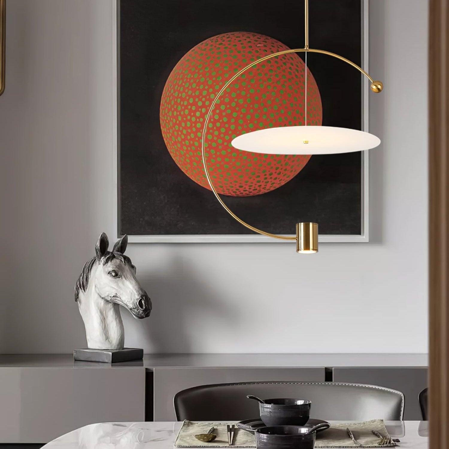 Meliza Disc Pendant Light