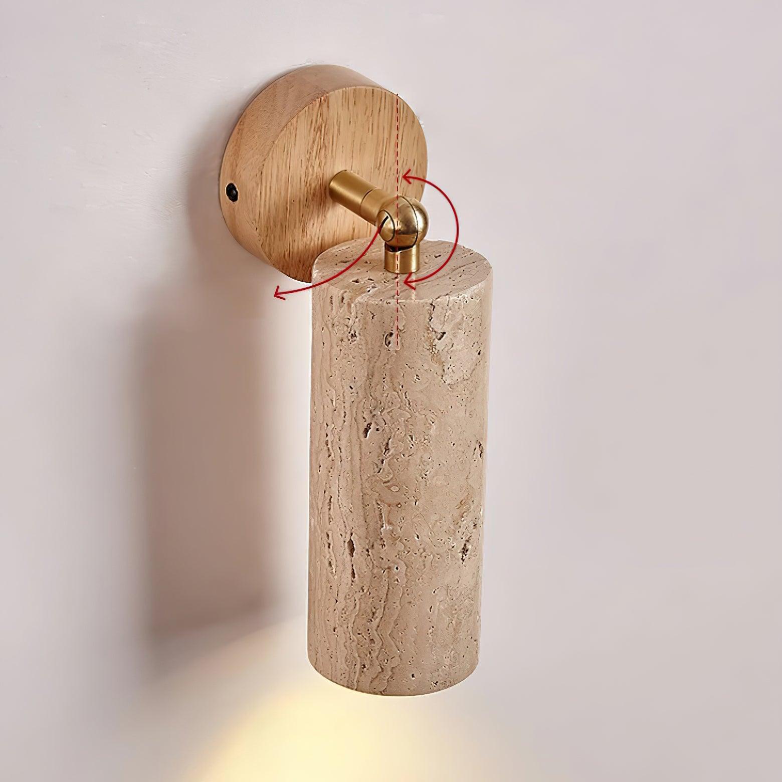 Ravilo Travertine Wall Light