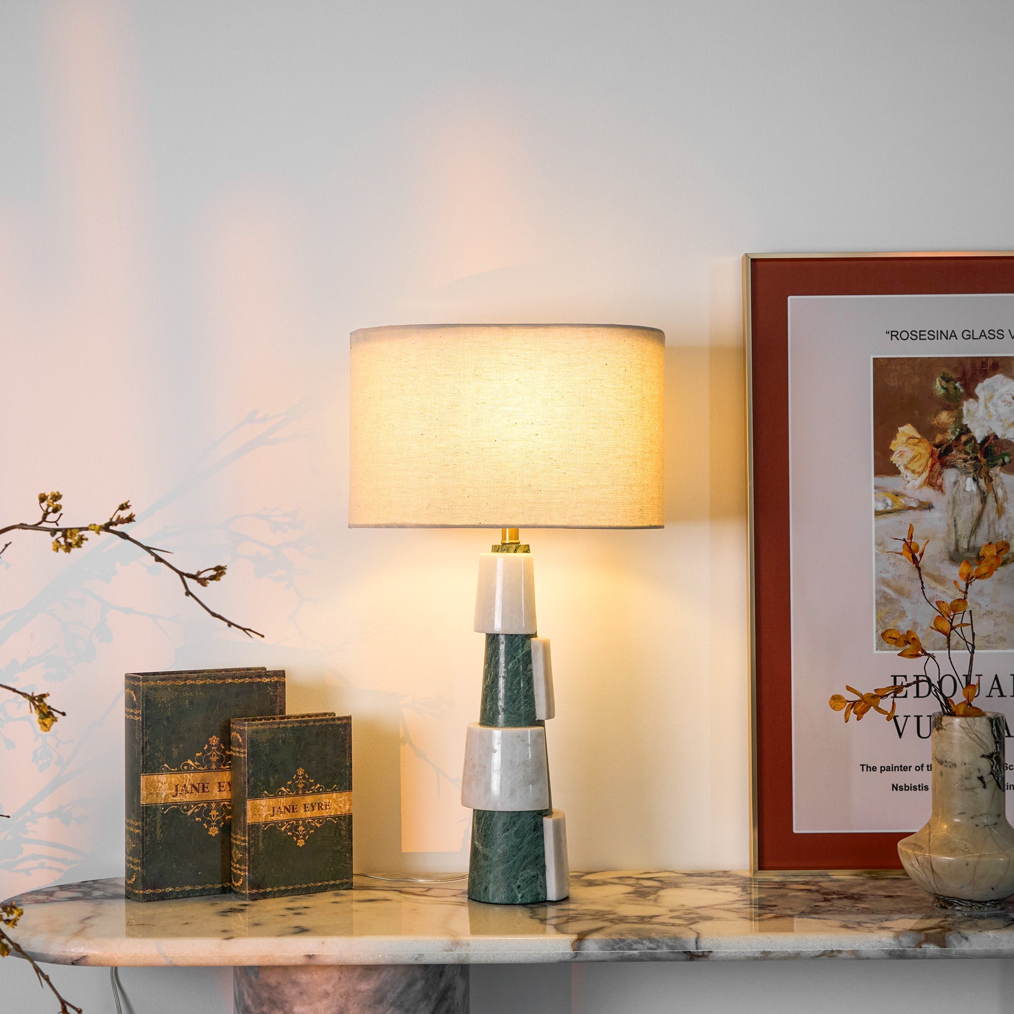 Descumo Marble Table Lamp