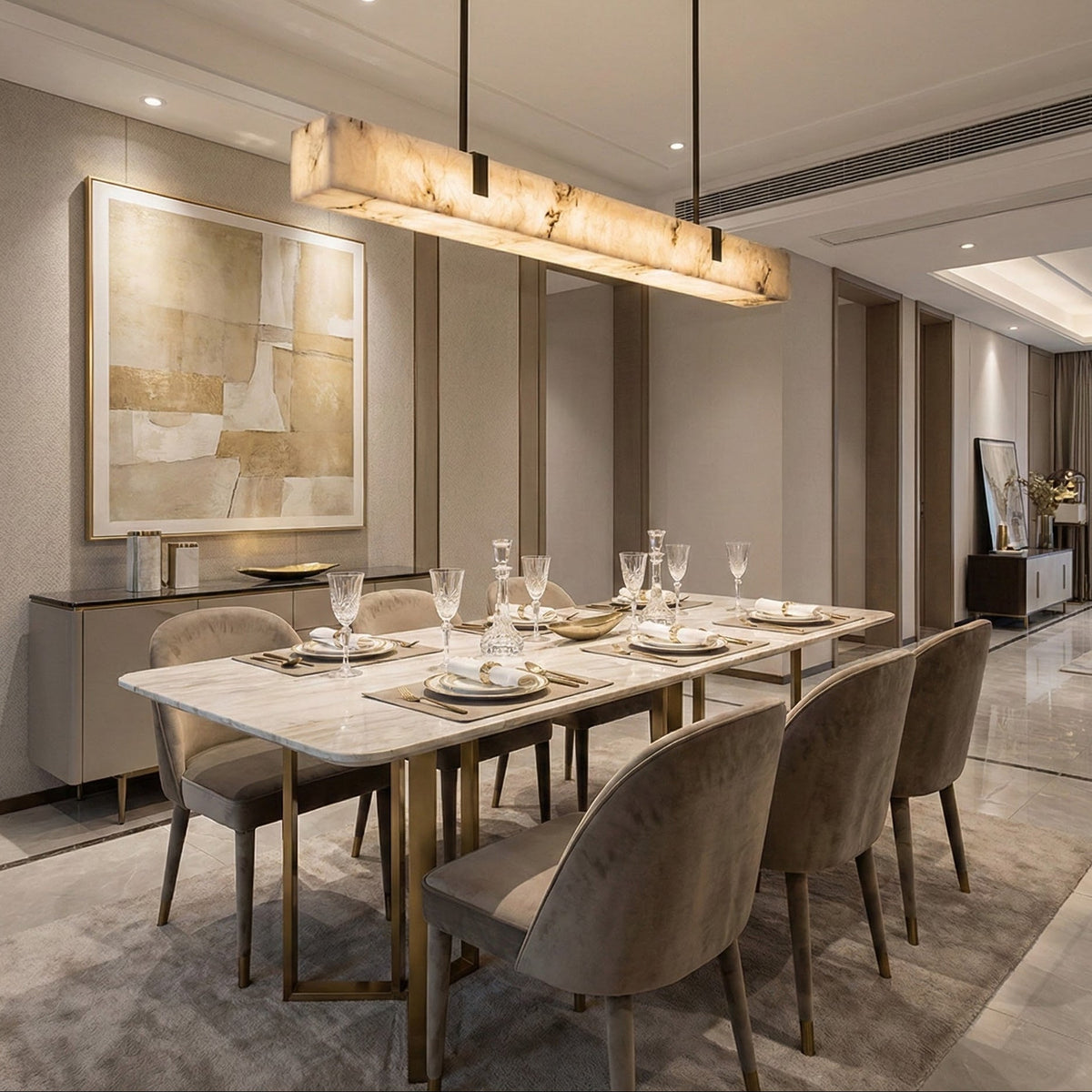 Lindaleal Linear Pendant Light