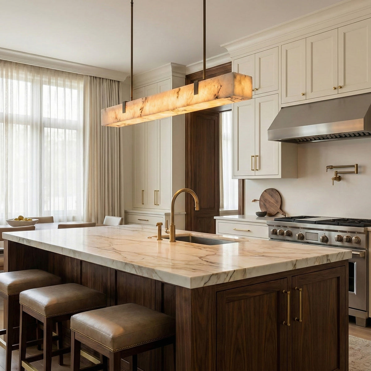 Lindaleal Linear Pendant Light
