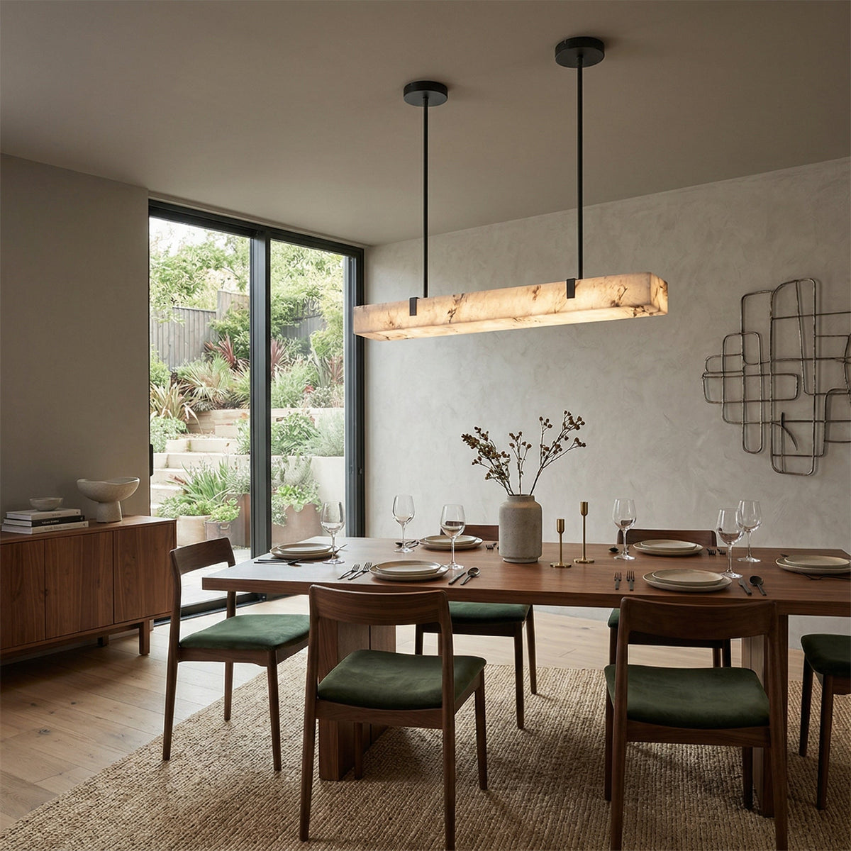 Lindaleal Linear Pendant Light