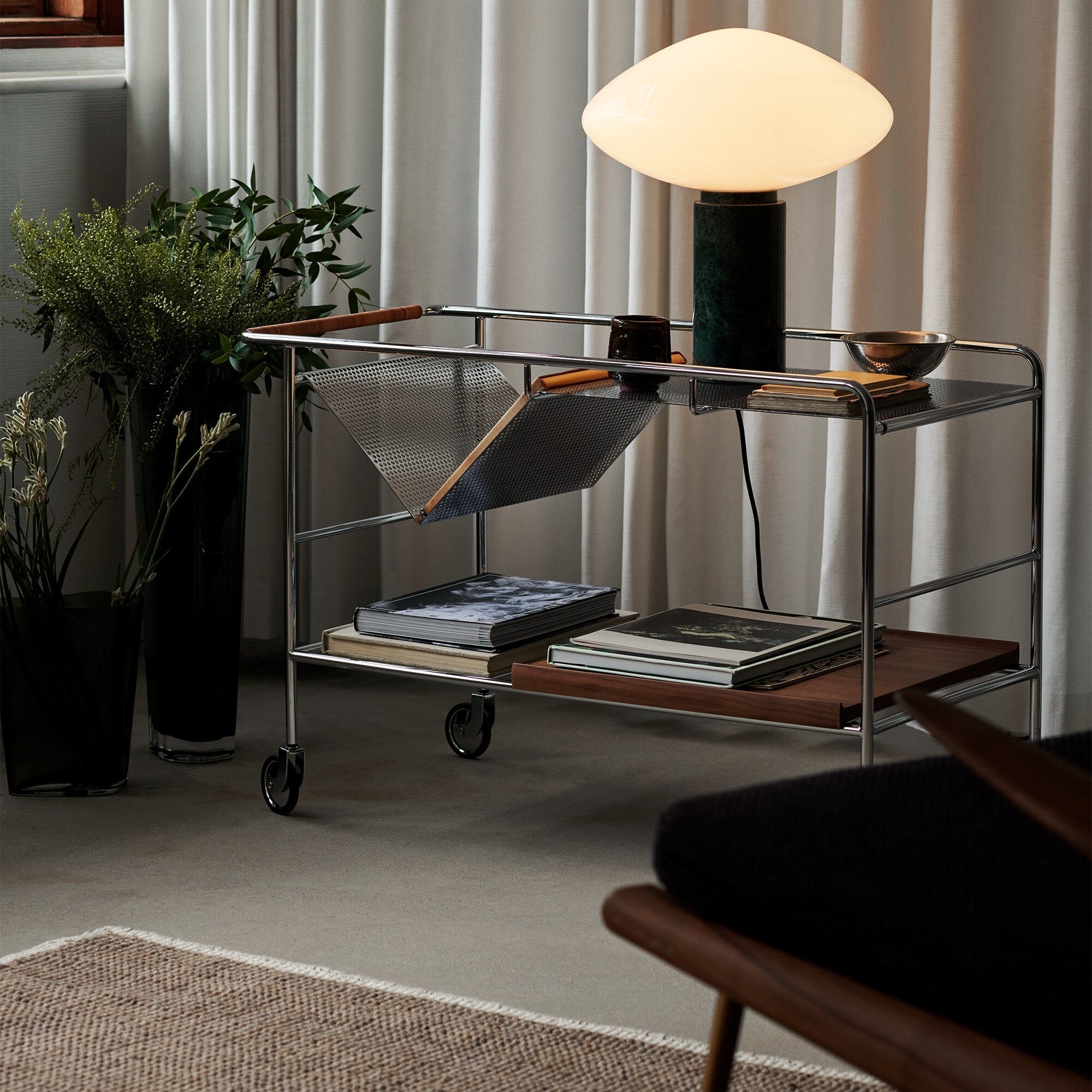Zelkan Marble Table Lamp