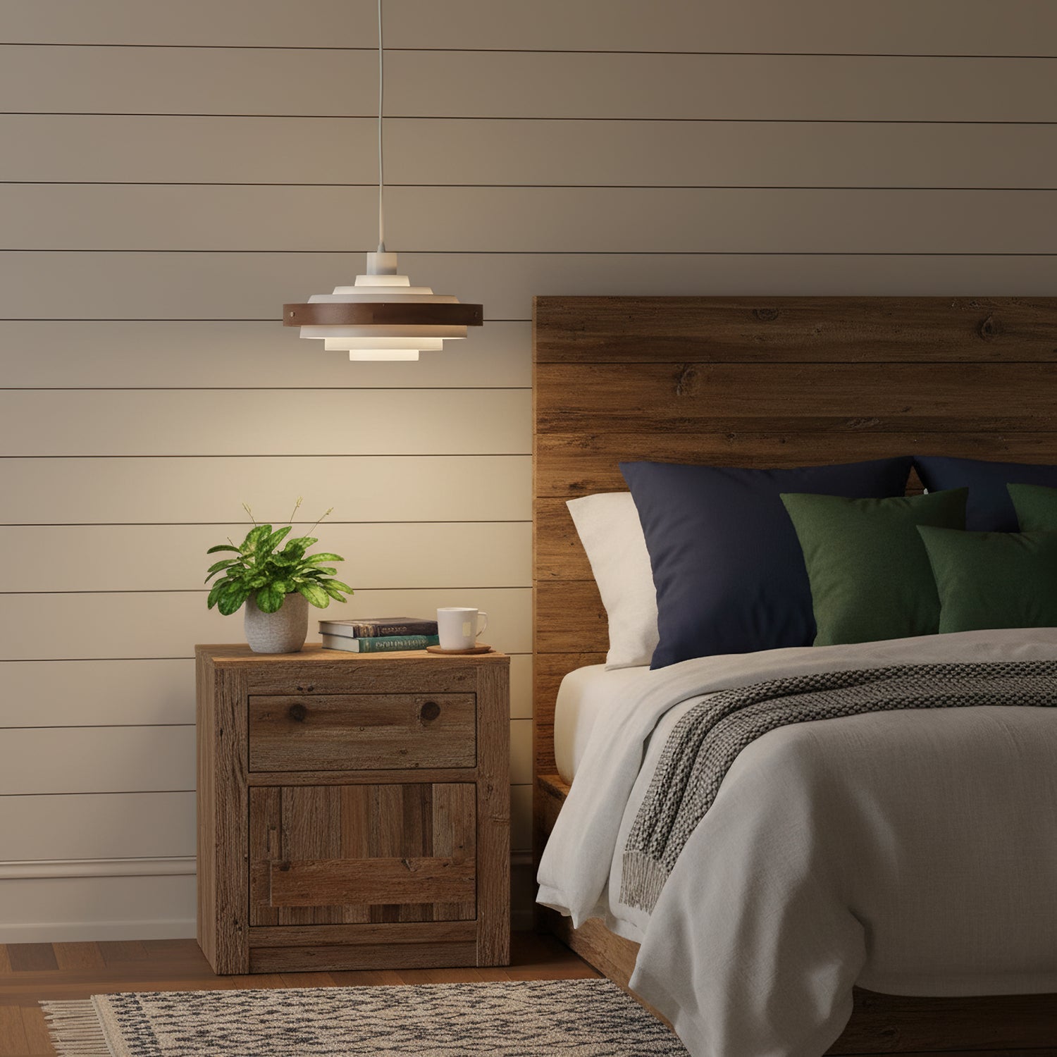 Fenmereyn Drum Pendant Light