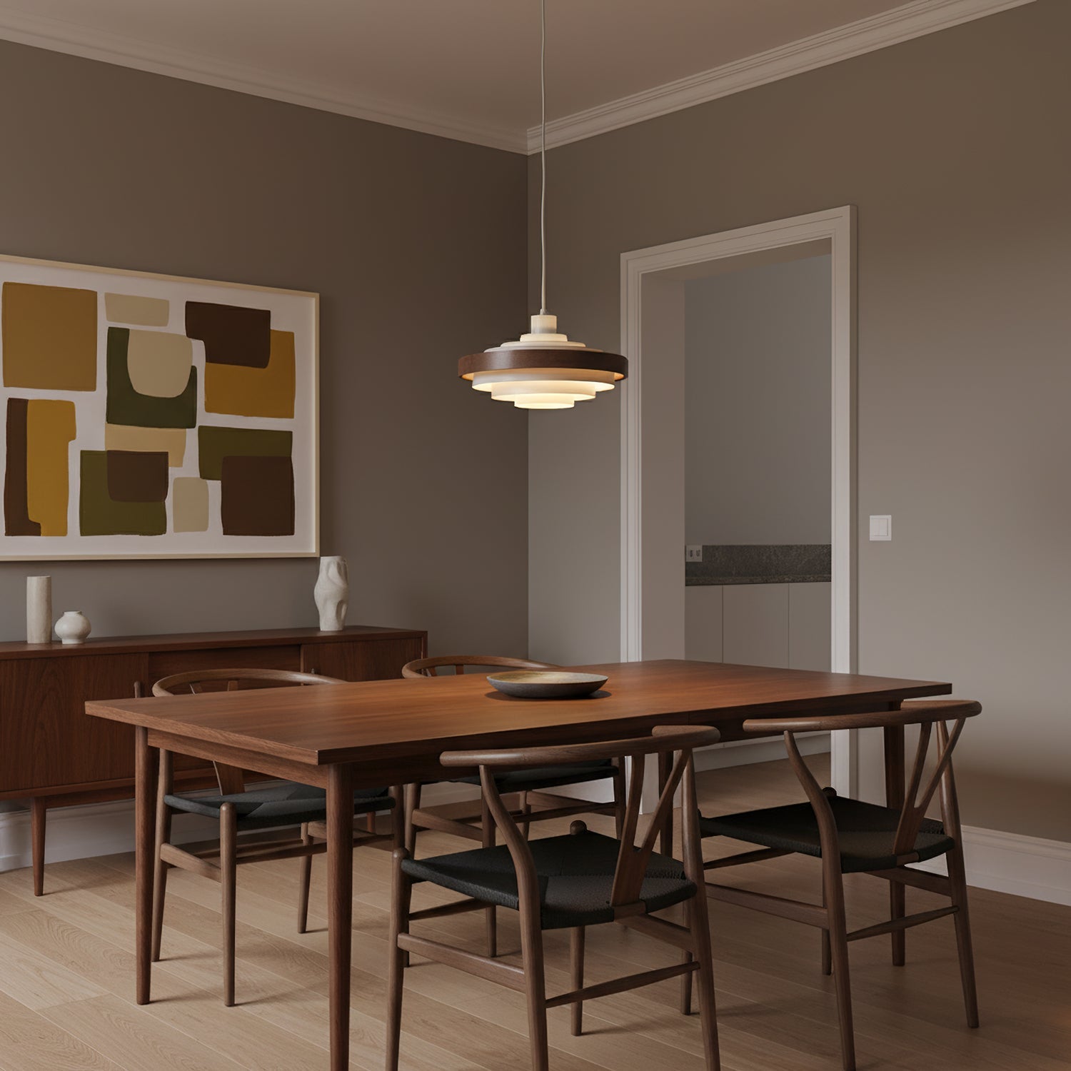 Fenmereyn Drum Pendant Light