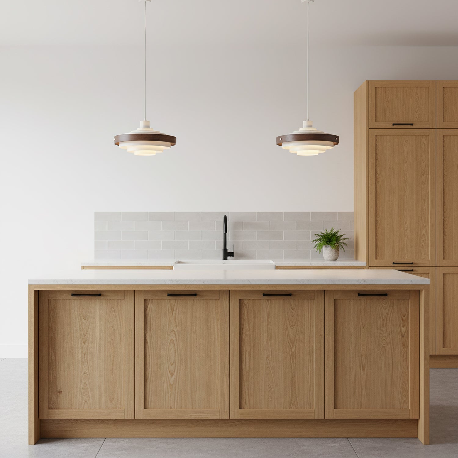 Fenmereyn Drum Pendant Light