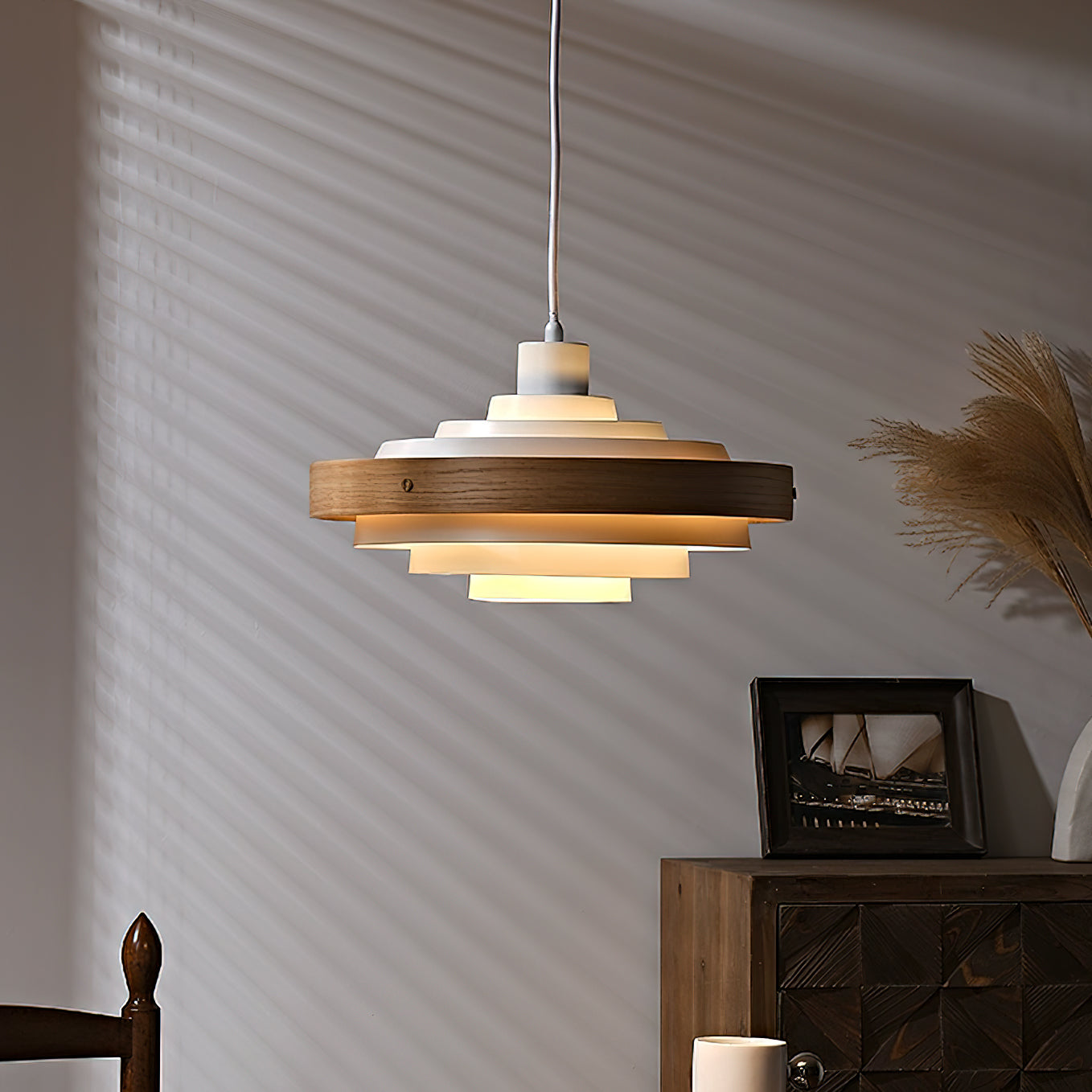 Fenmereyn Drum Pendant Light