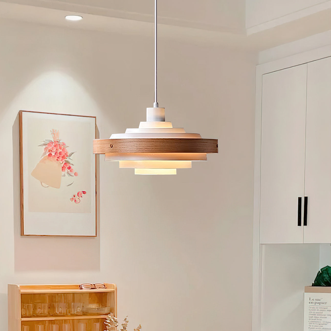 Fenmereyn Drum Pendant Light