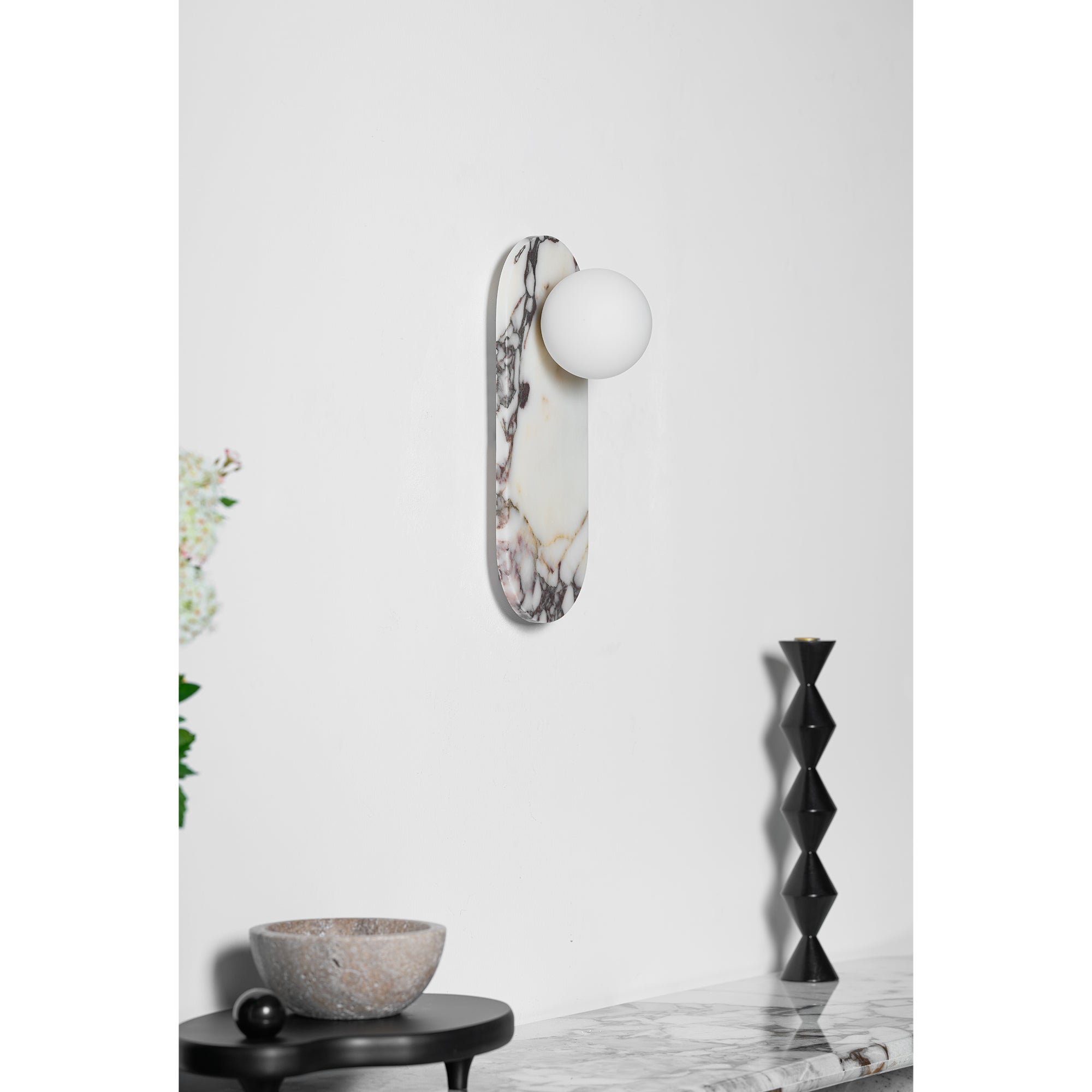 Glenu Globe Wall Light