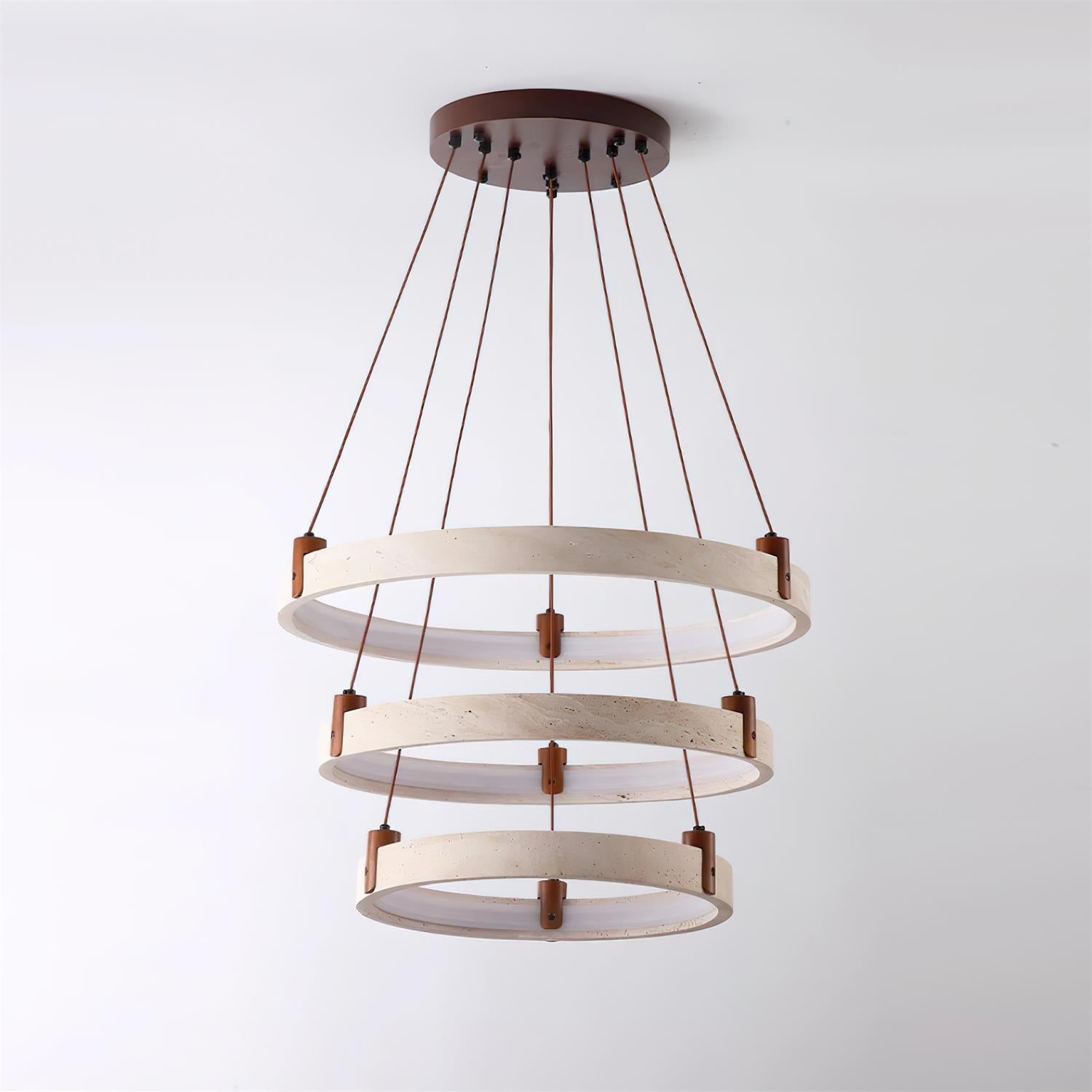 Aluson Natural Stone Pendant Light