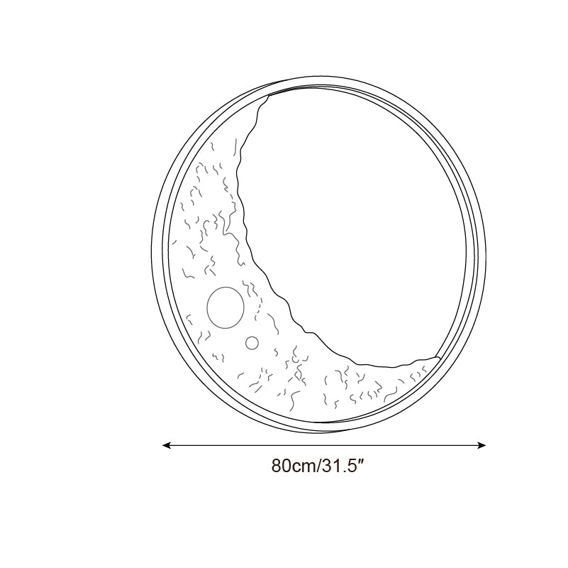 Monisa Moon Design Outdoor Wall Light