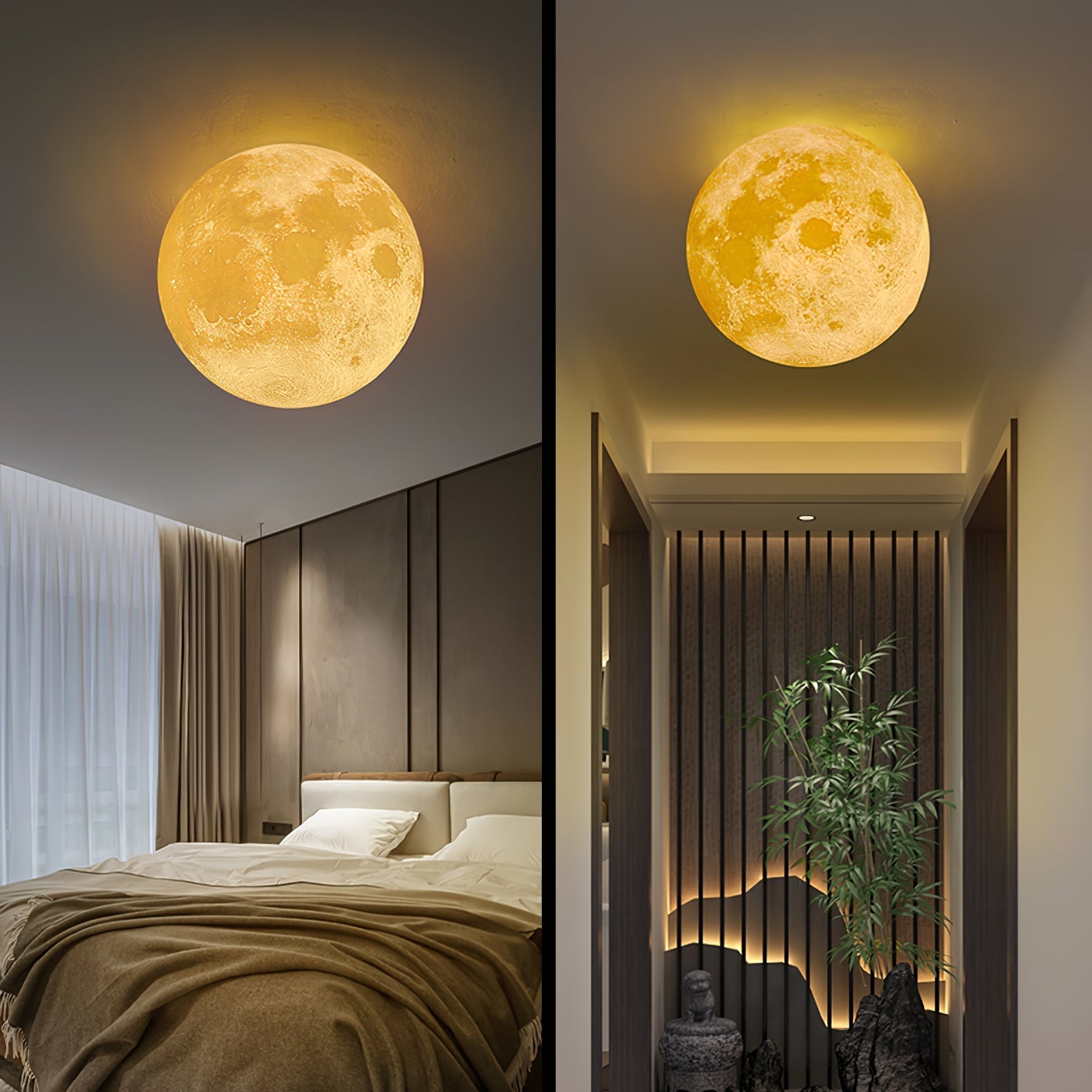 Tralvik Moon Design Wall Light