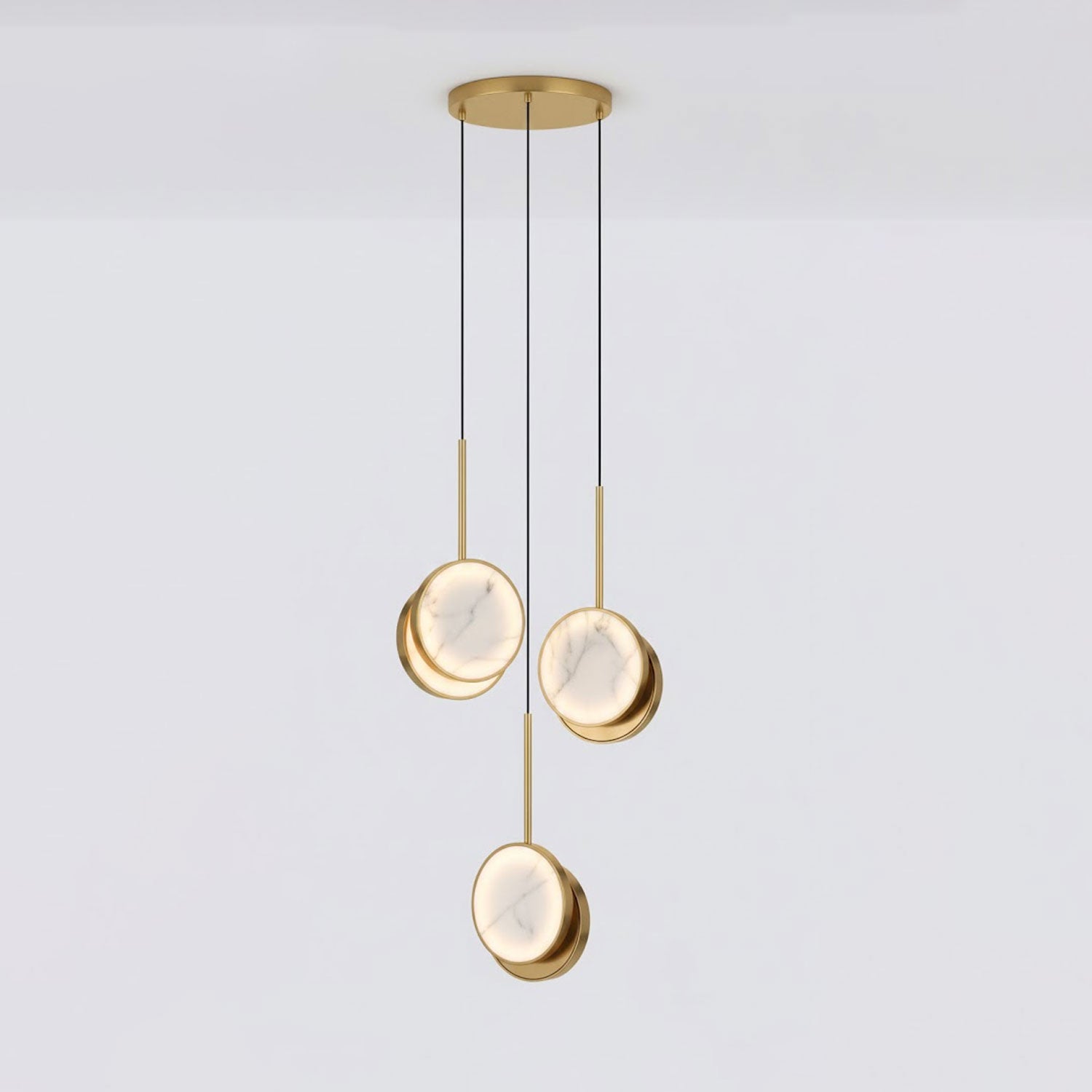 DuoDisc Pendant Light