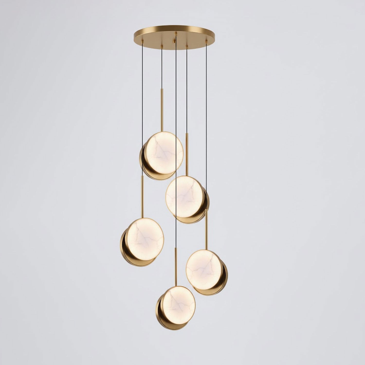 DuoDisc Pendant Light