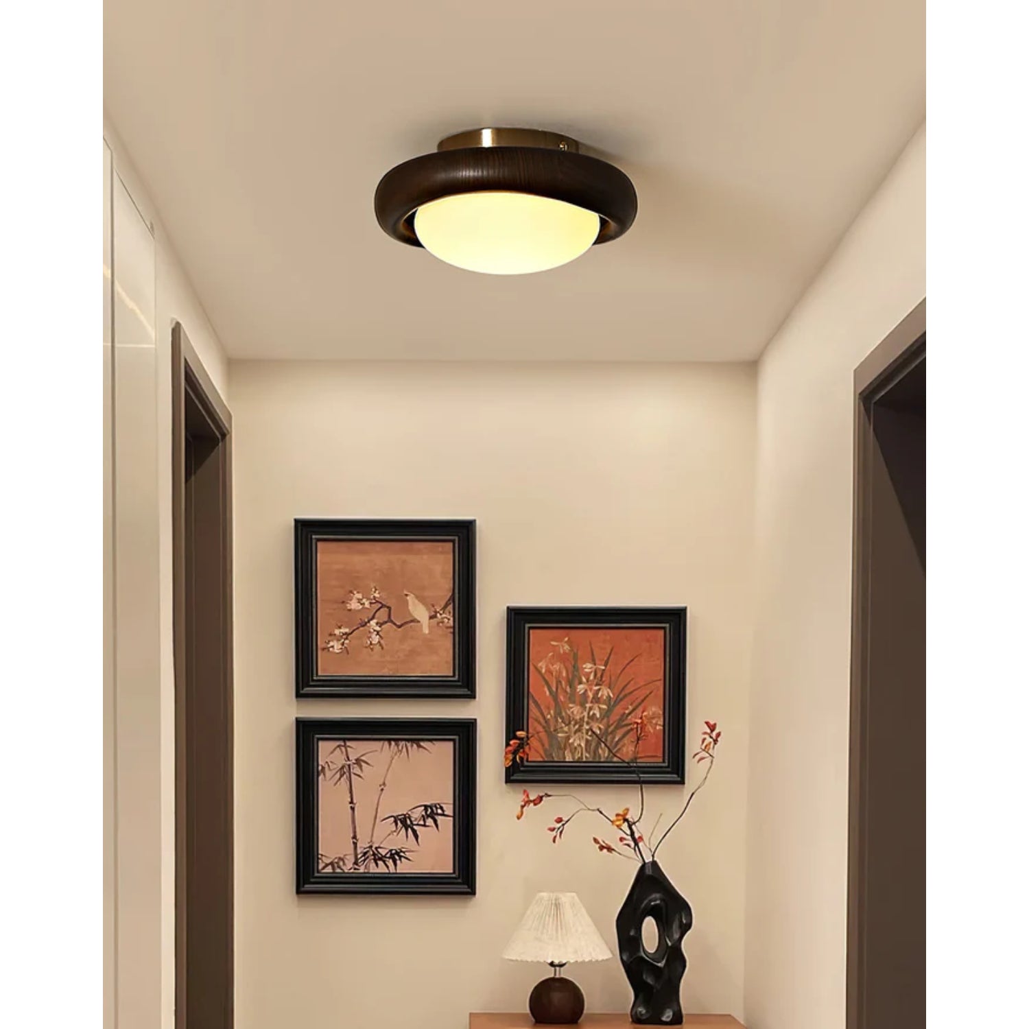 Mozofo Japandi Style Ceiling Light