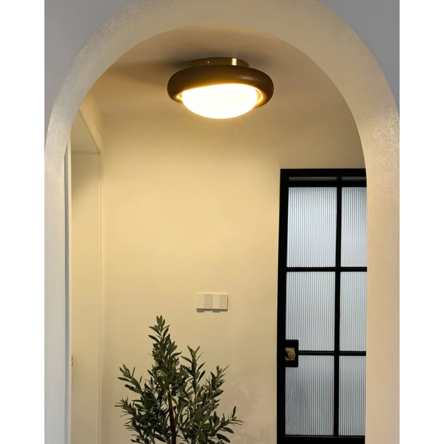 Mozofo Japandi Style Ceiling Light