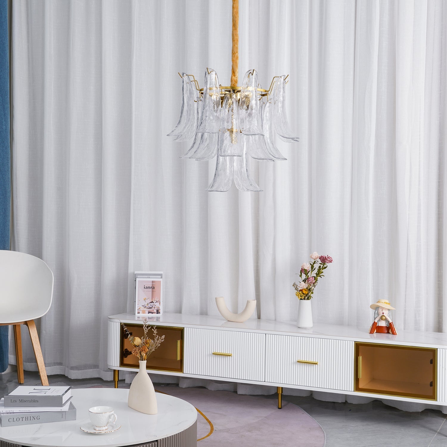 Hariro Petal Chandelier