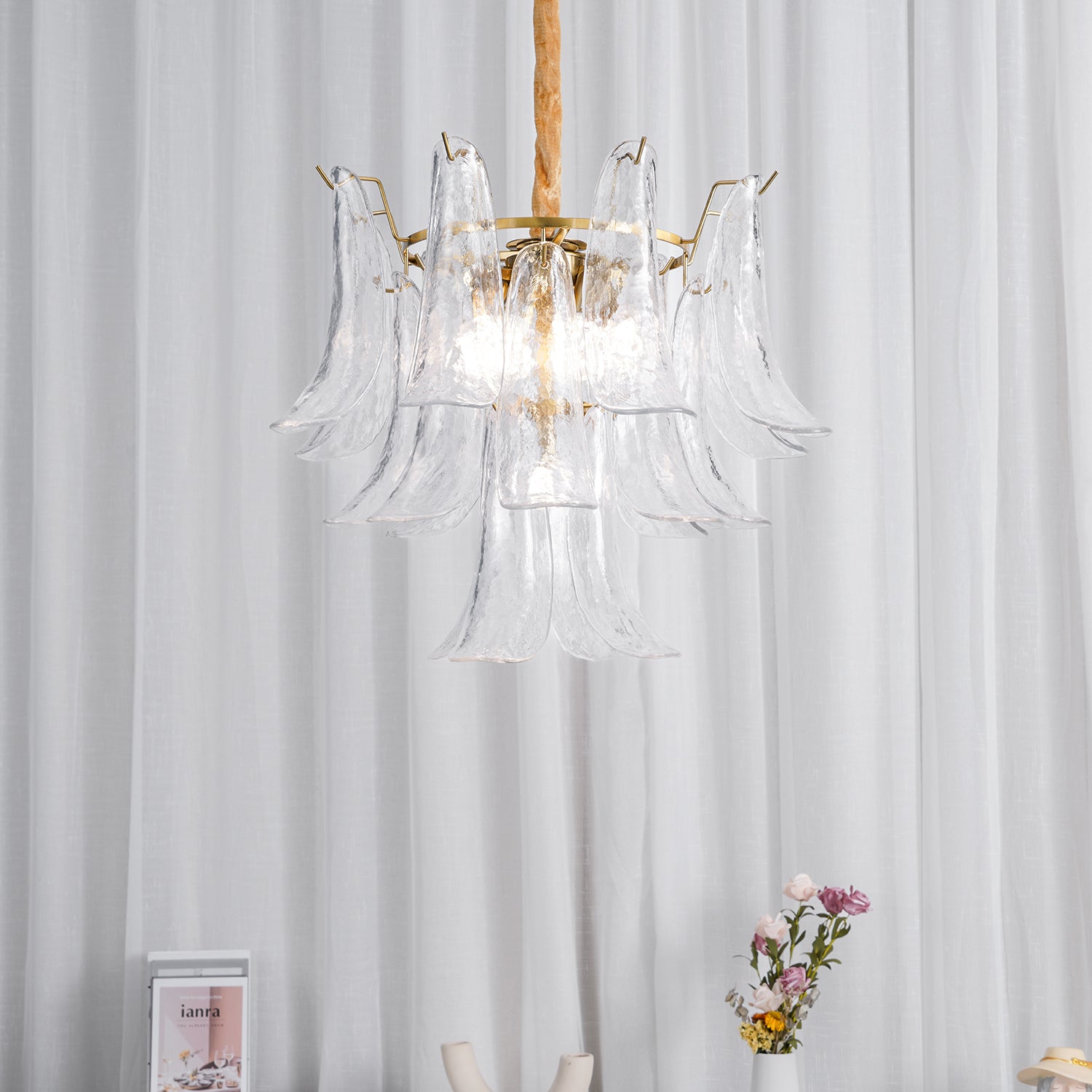 Hariro Petal Chandelier