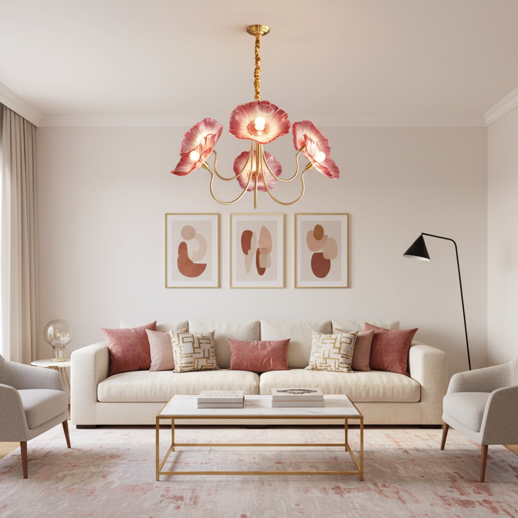 Greyen Floral Chandelier