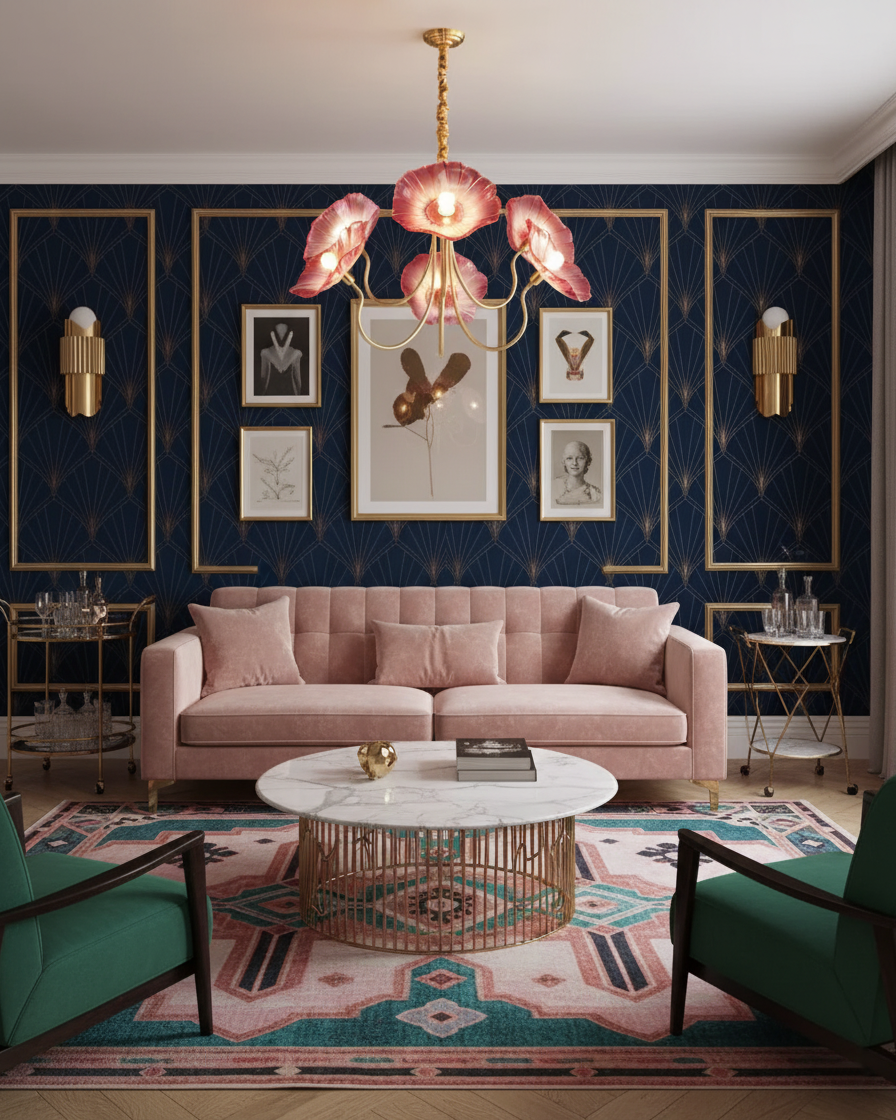 Greyen Floral Chandelier