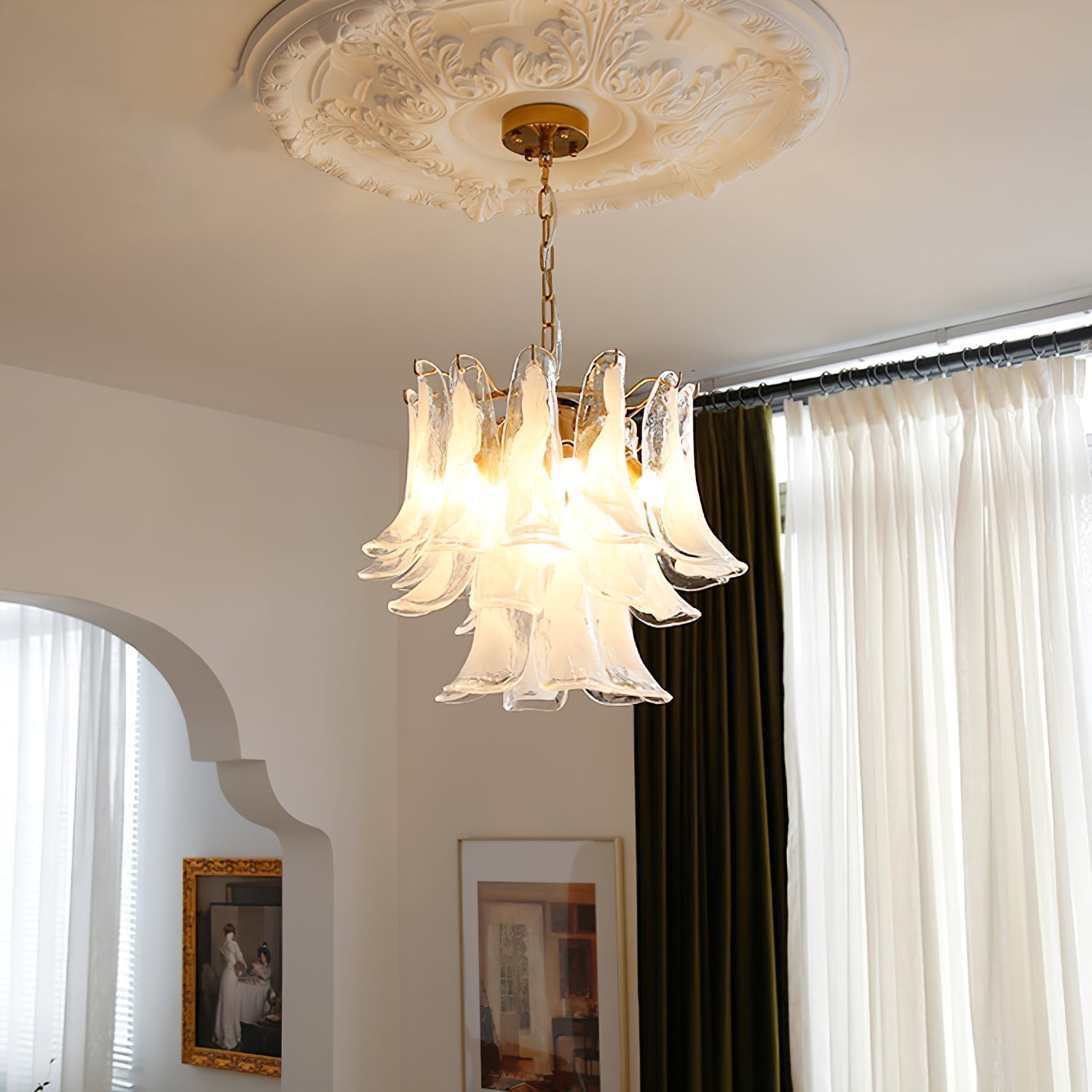 Hariro Petal Chandelier