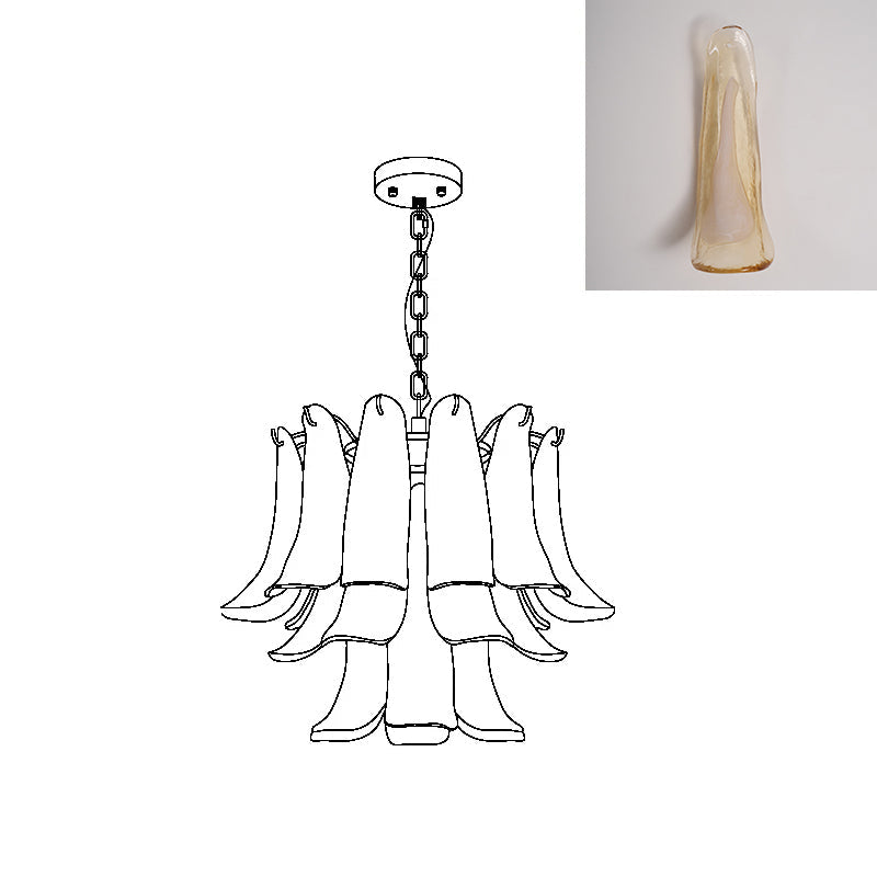 Hariro Petal Chandelier