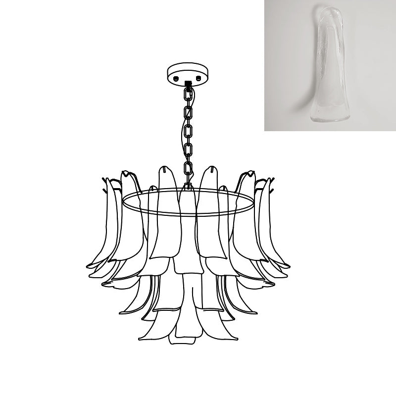 Hariro Petal Chandelier