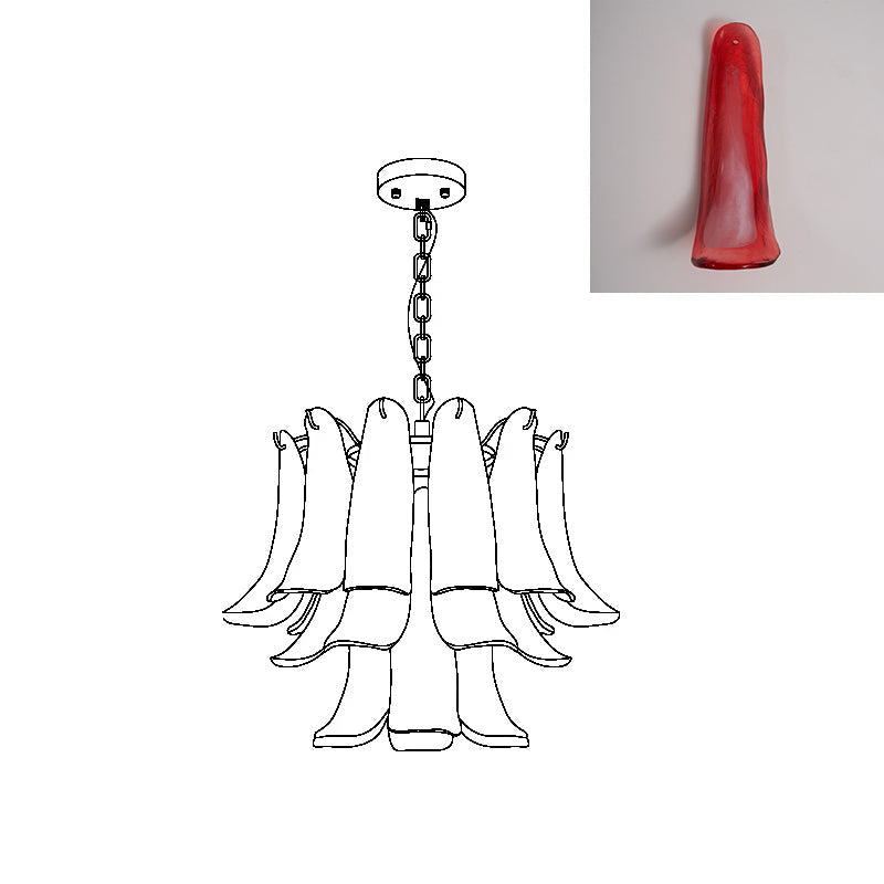Hariro Petal Chandelier