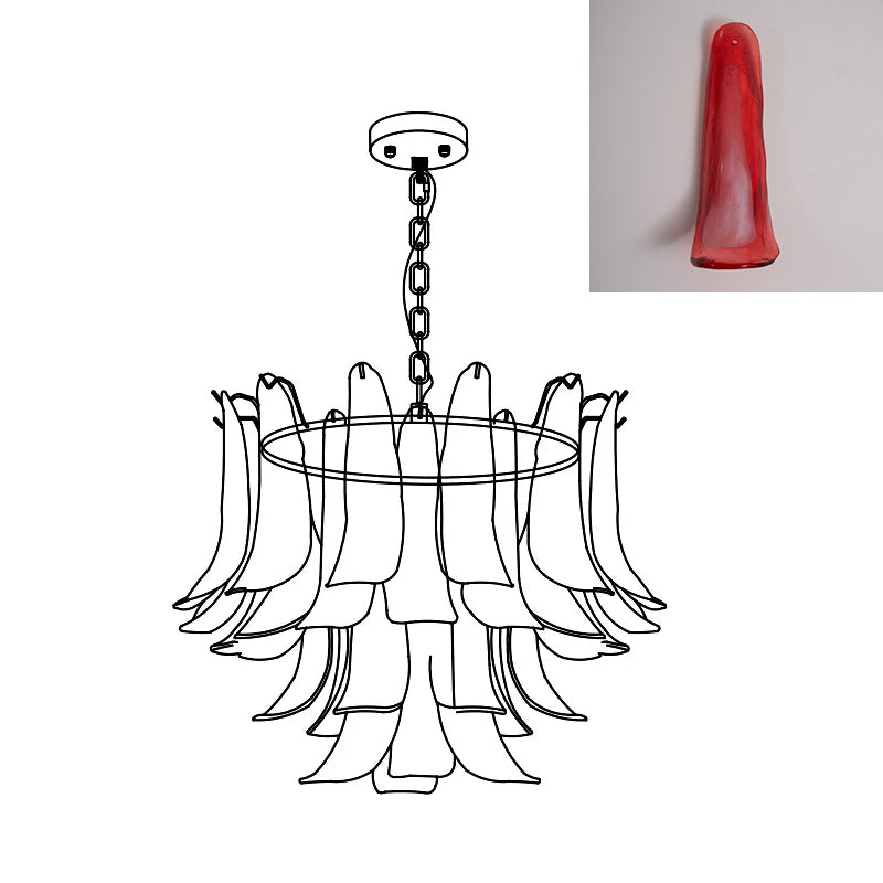 Hariro Petal Chandelier