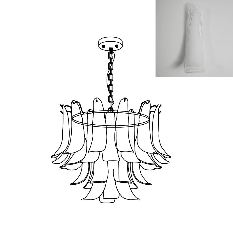 Hariro Petal Chandelier