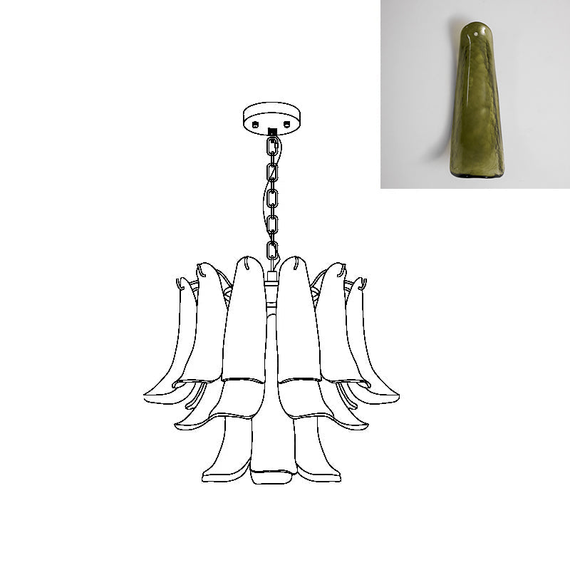 Hariro Petal Chandelier