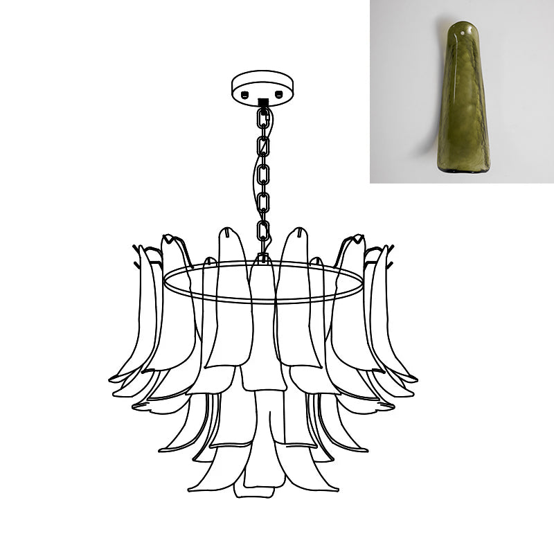 Hariro Petal Chandelier