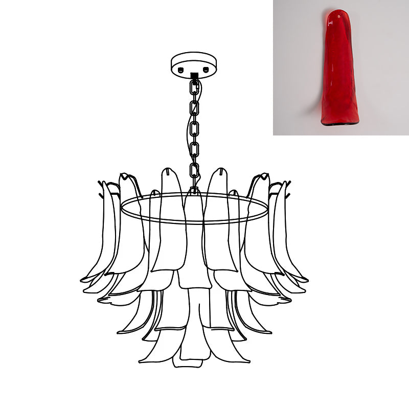 Hariro Petal Chandelier