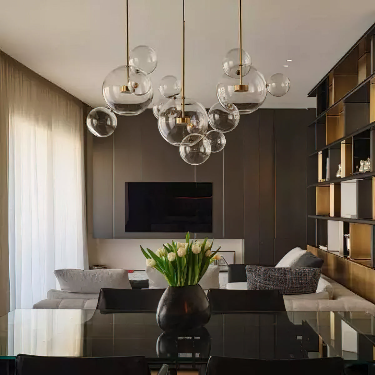 Delna Bubble Pendant Light