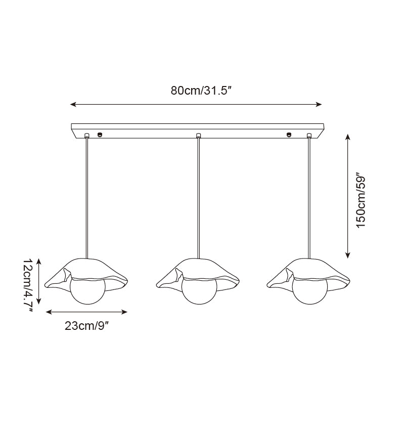 Perzon Wooden Pendant Light