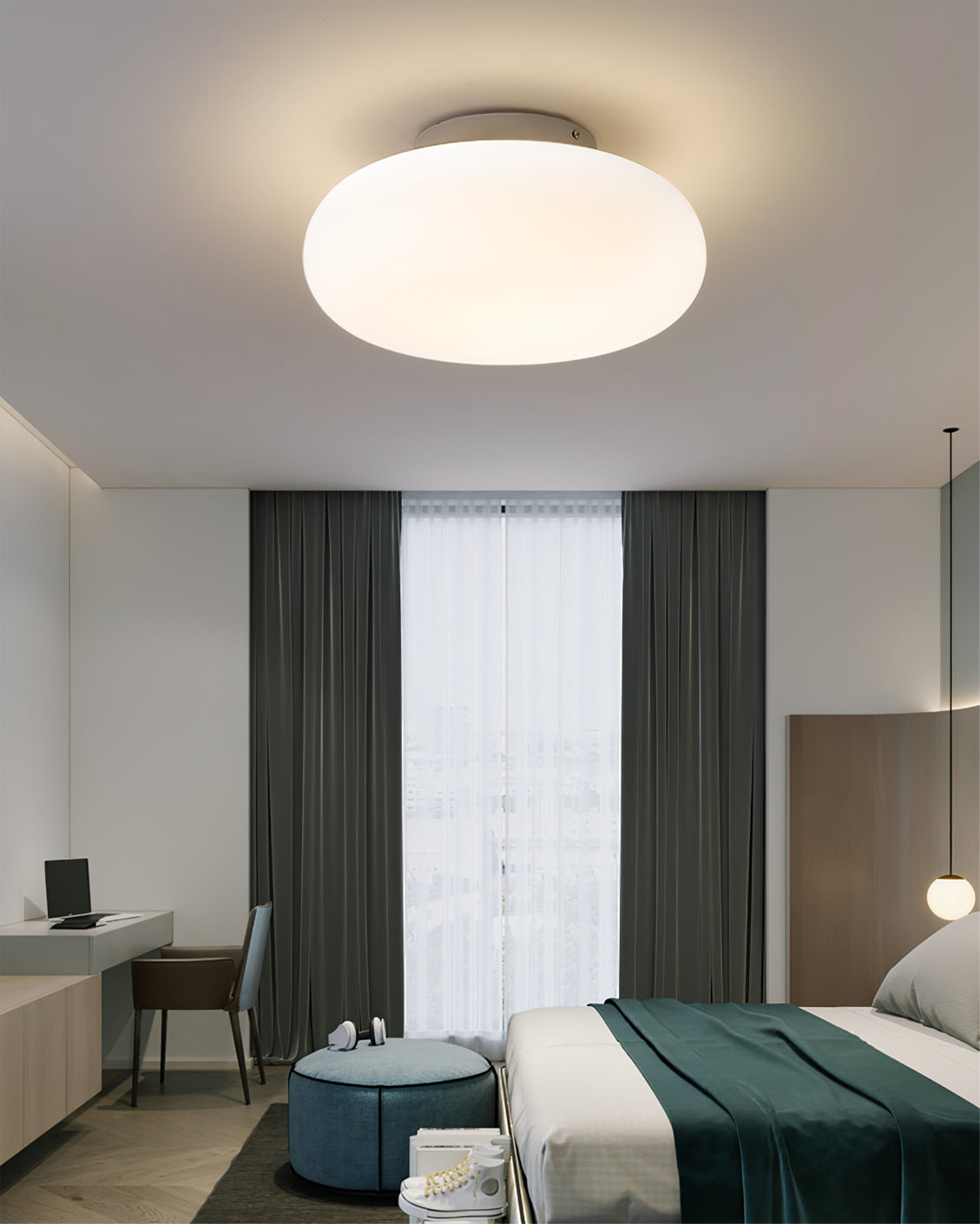 Tavton Ellipsoid Ceiling Light
