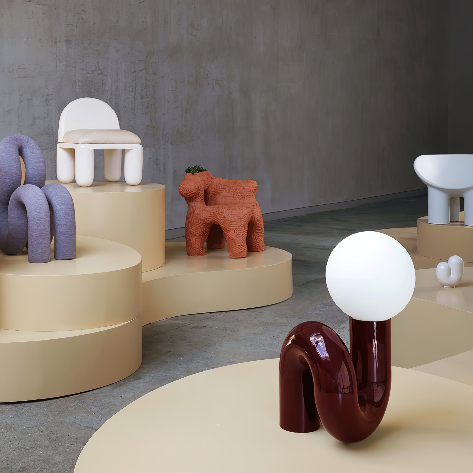 Curlshape Table Lamp