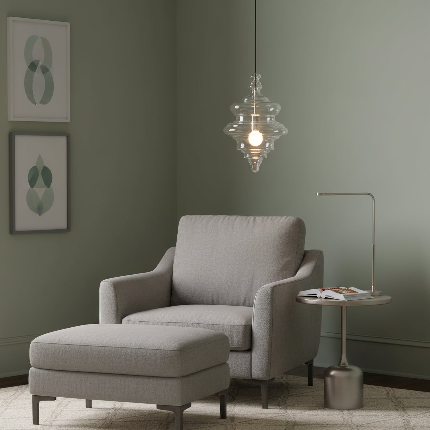 Wrenra Sculptural Pendant Light