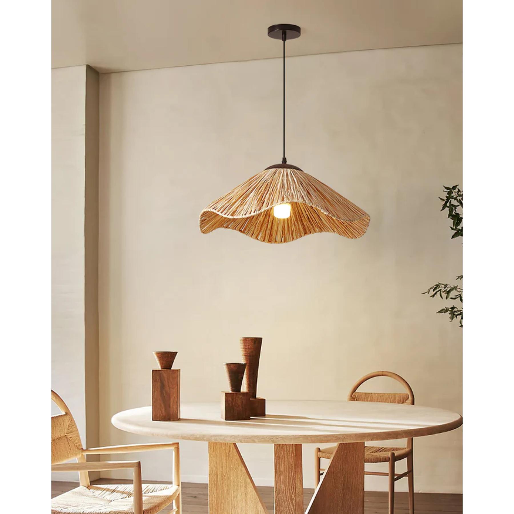 Nyketa Japandi Pendant Light
