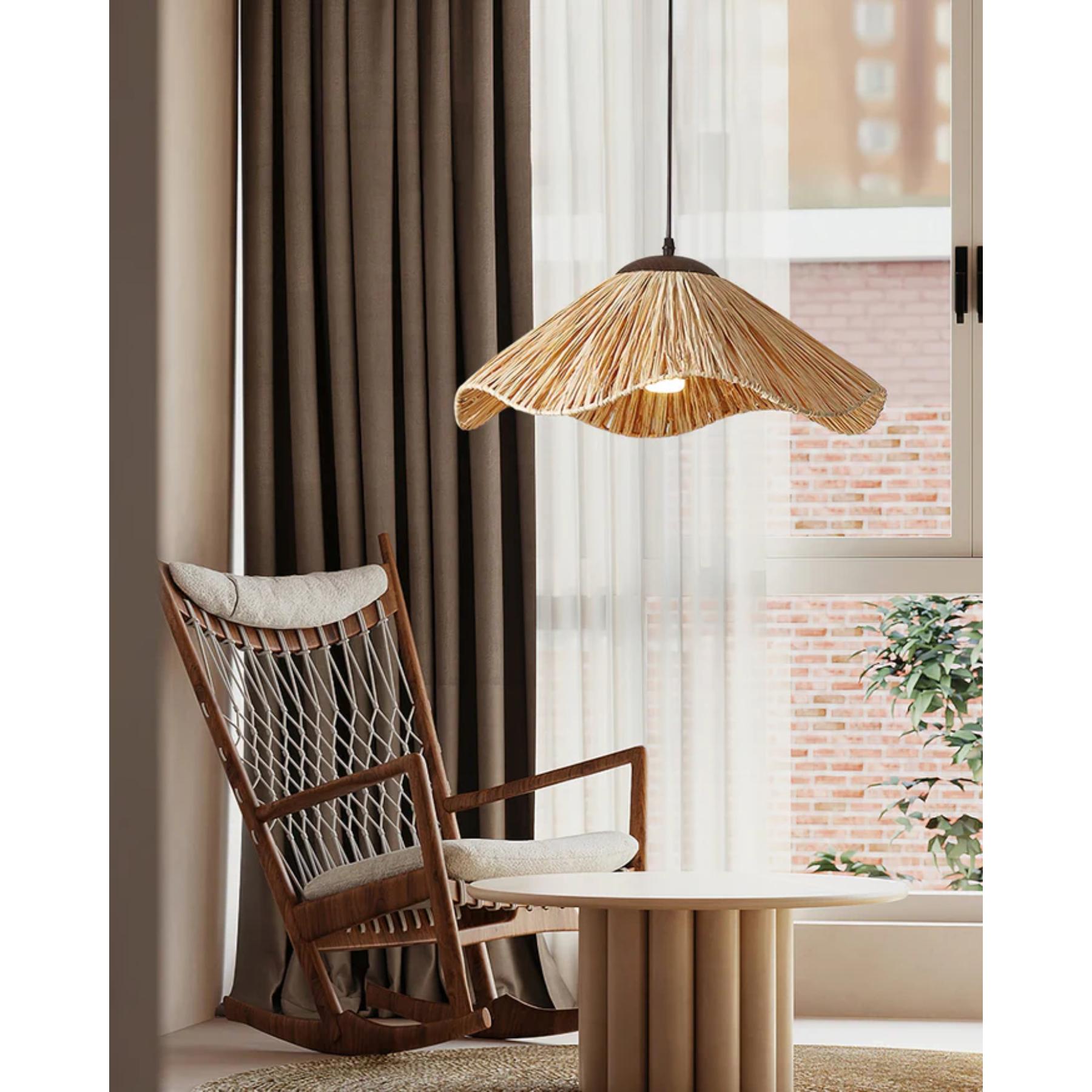 Nyketa Japandi Pendant Light