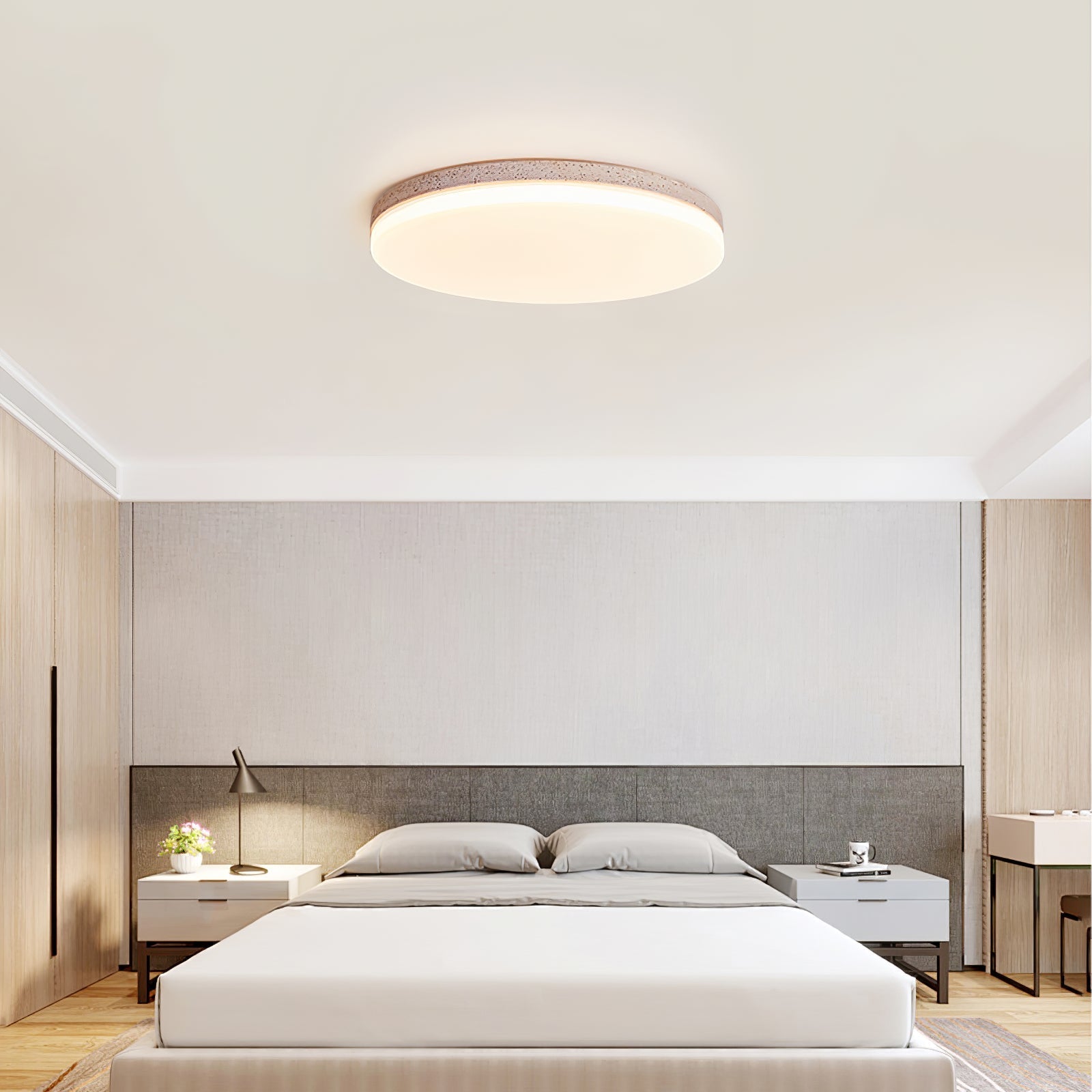 Noaze Natural Stone Ceiling Light